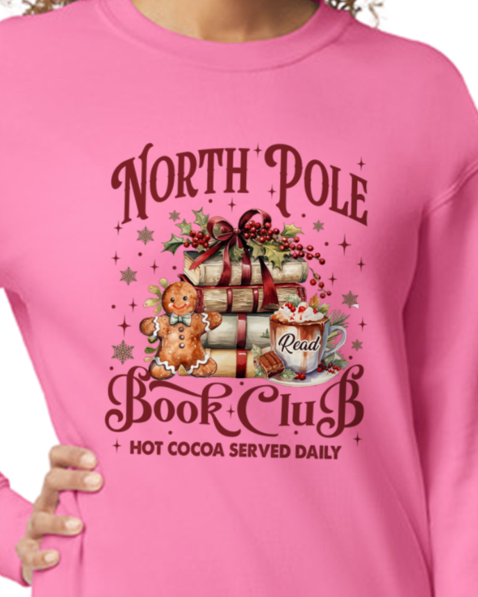 North Pole Book Club Sweatshirt