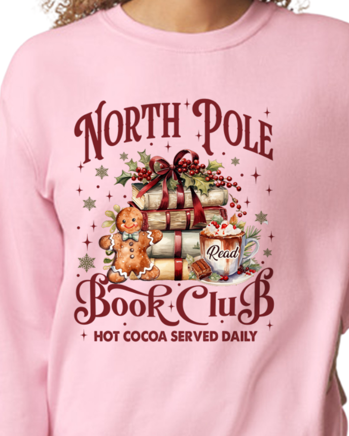 North Pole Book Club Sweatshirt