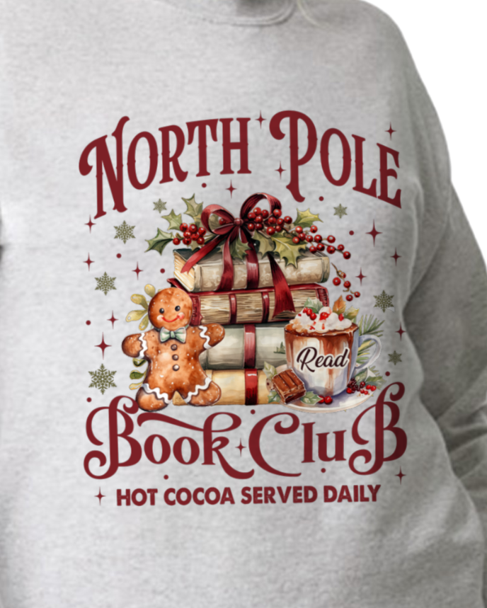 North Pole Book Club Sweatshirt