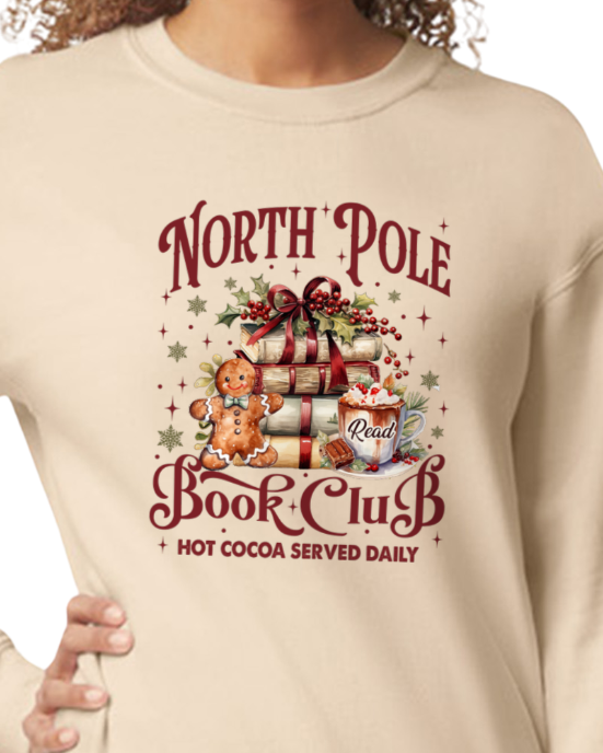 North Pole Book Club Sweatshirt